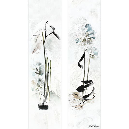 פרחים יפניים - זוג פרחים יפניים - זוג