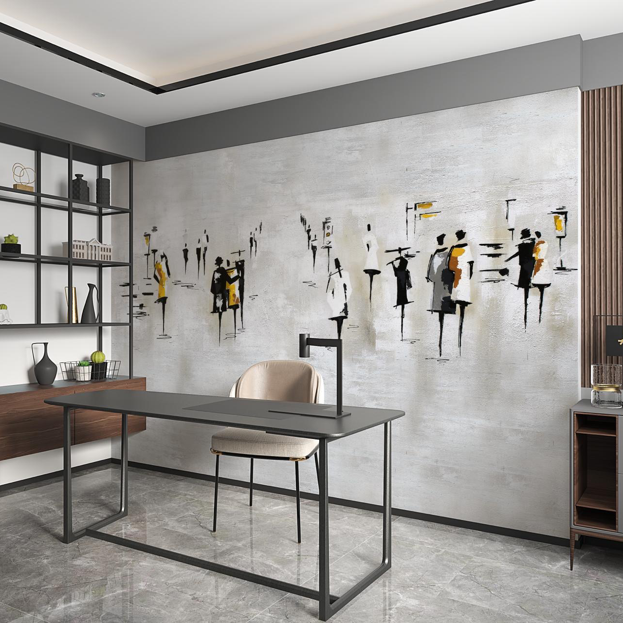 טפט רחוב שחור לבן טפט רחוב שחור לבן