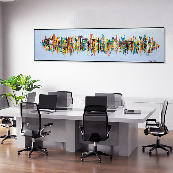 איך אמנות משנה את האנרגיה במשרד