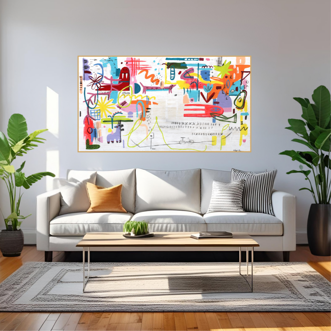 איך לבחור ציור מושלם לסלון הבית שלכם