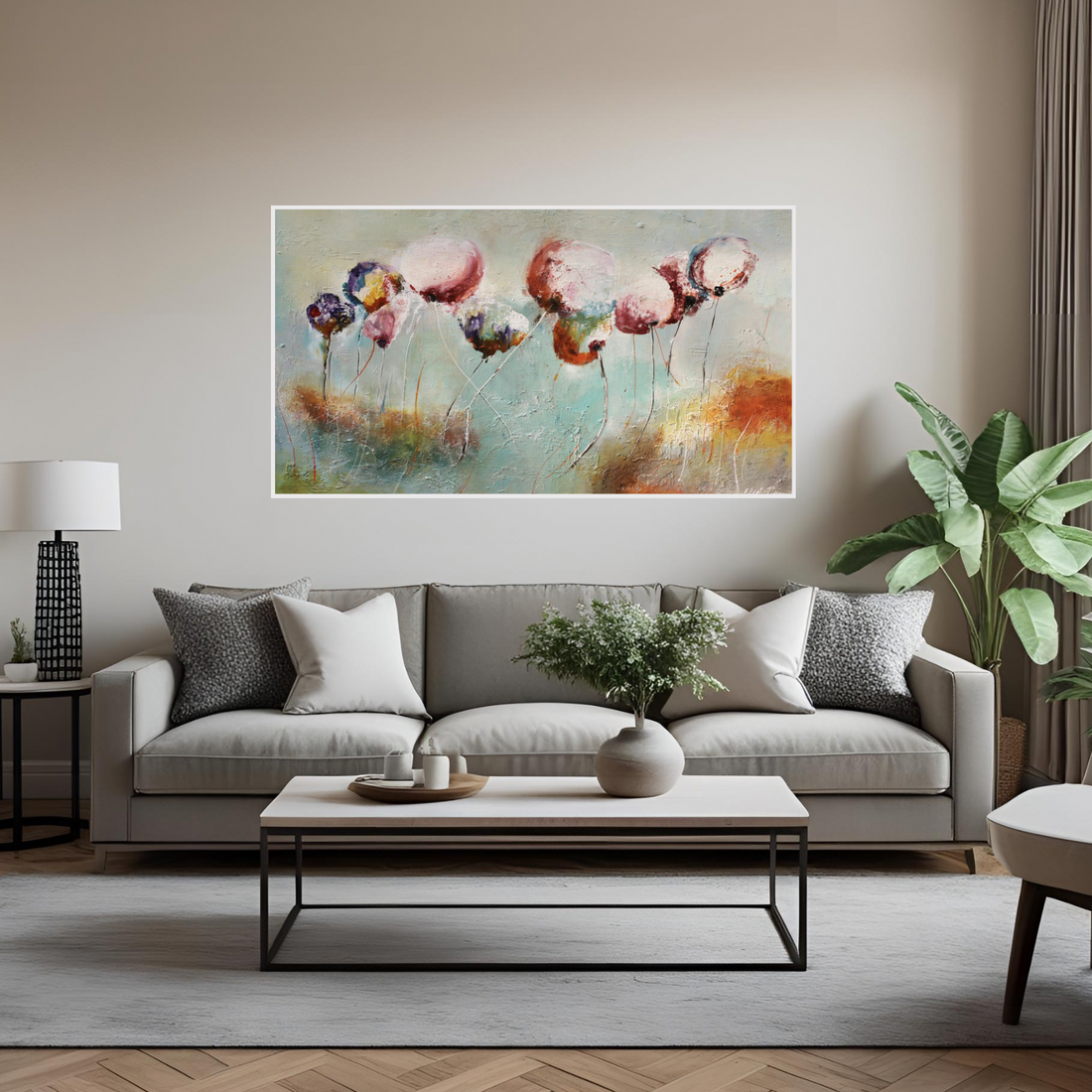 פריחה על הקיר – יצירות מלאות חיים