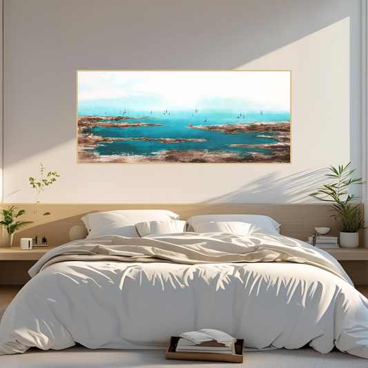 ים, שמיים ושלווה – השראה לעיצוב רגוע