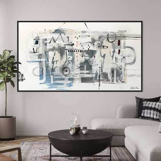 המדריך לציורים גדולים – איך למלא קיר ריק בצורה מושלמת