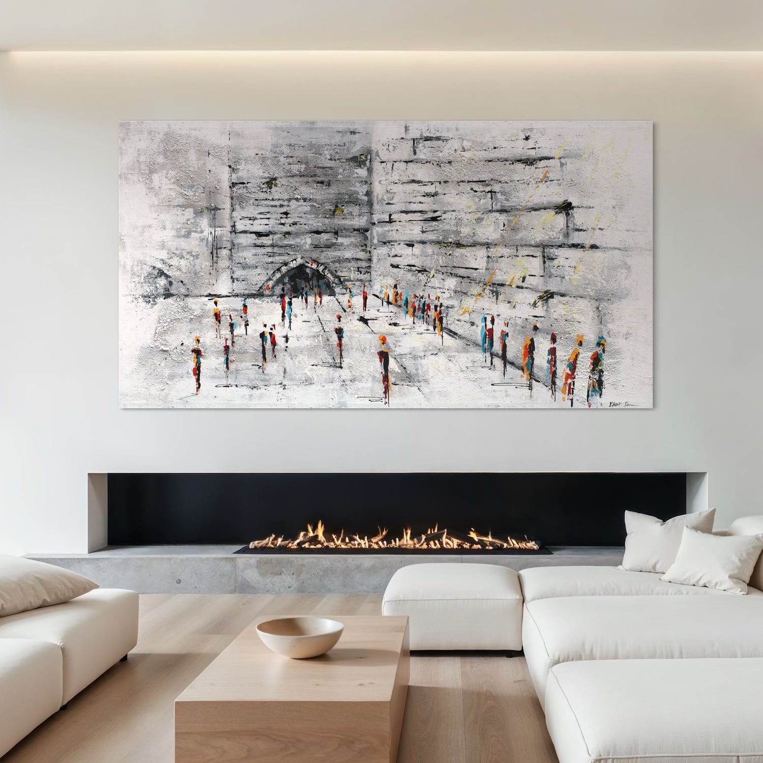 תפילה בכותל - צבעוני