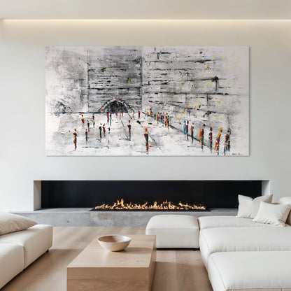 תפילה בכותל - צבעוני