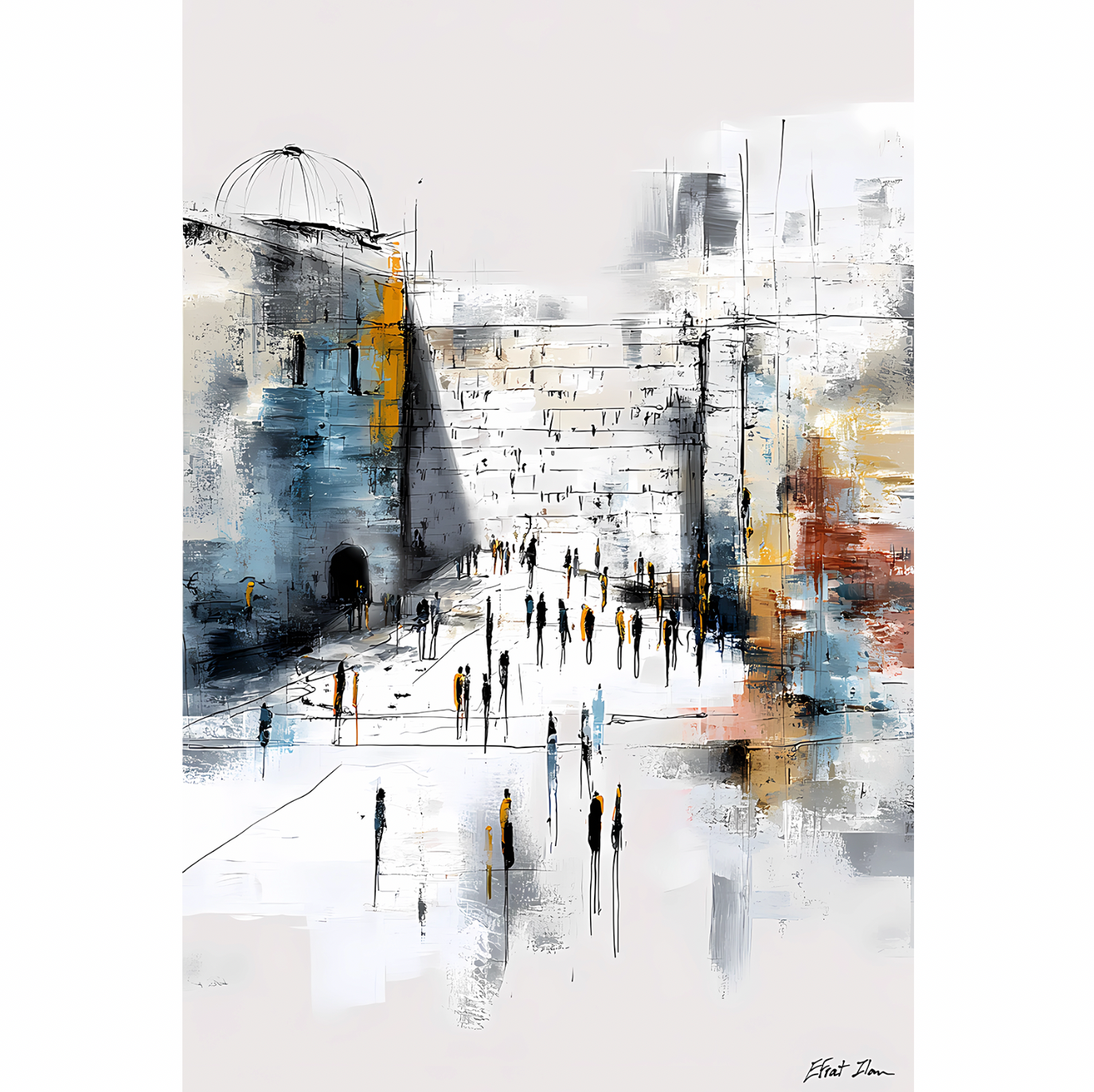 כותל ברישום