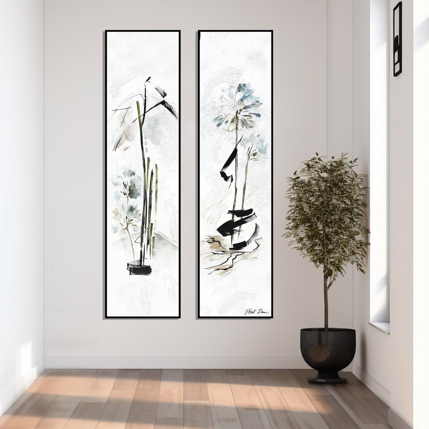 פרחים יפניים - זוג