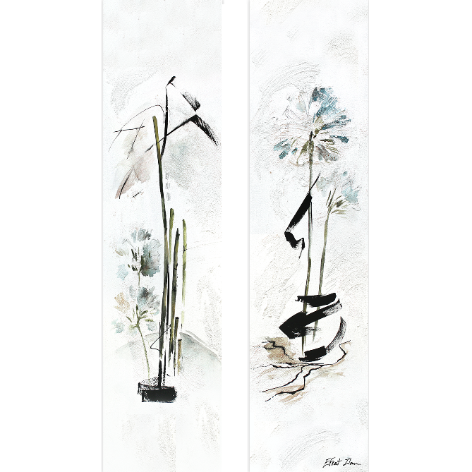 פרחים יפניים - זוג