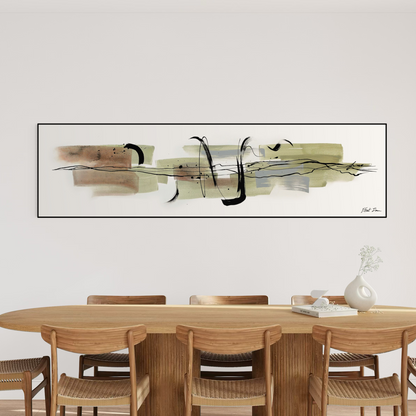 ריקוד יפני לרוחב - ירוק