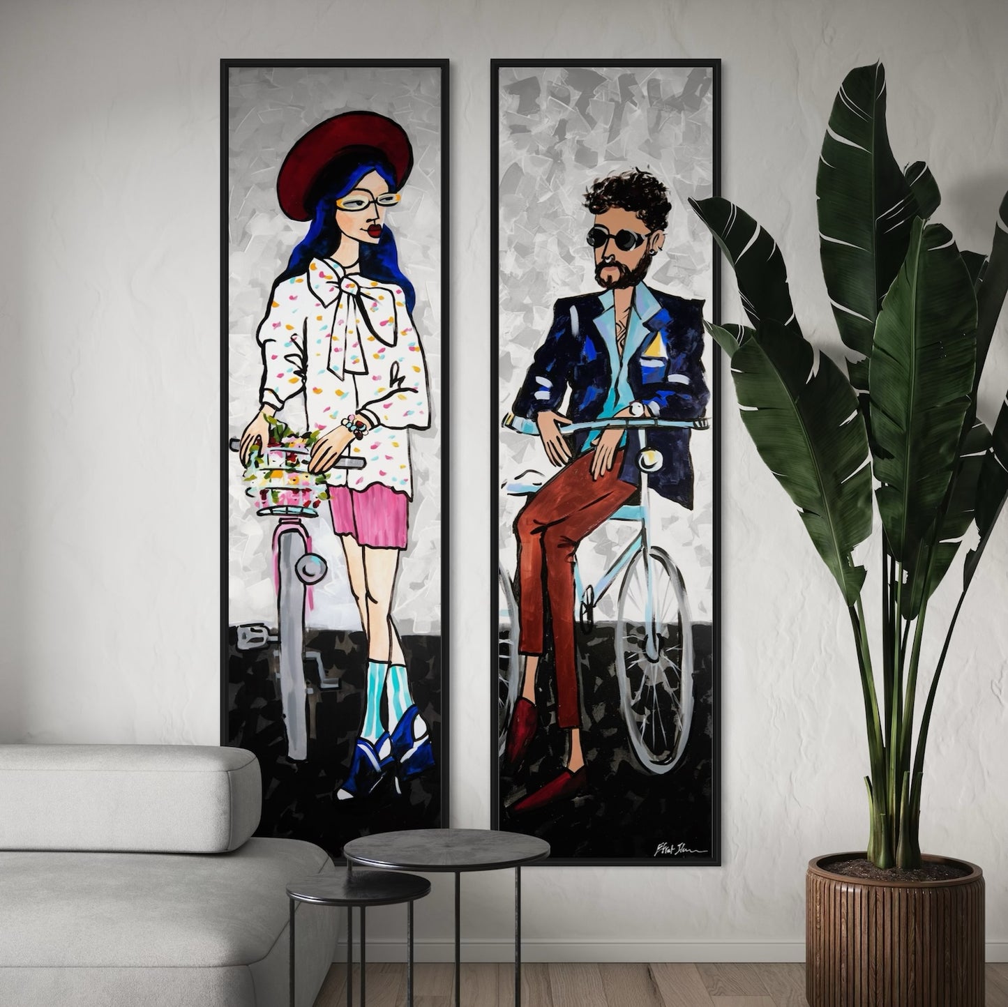 טיול אופניים זוג