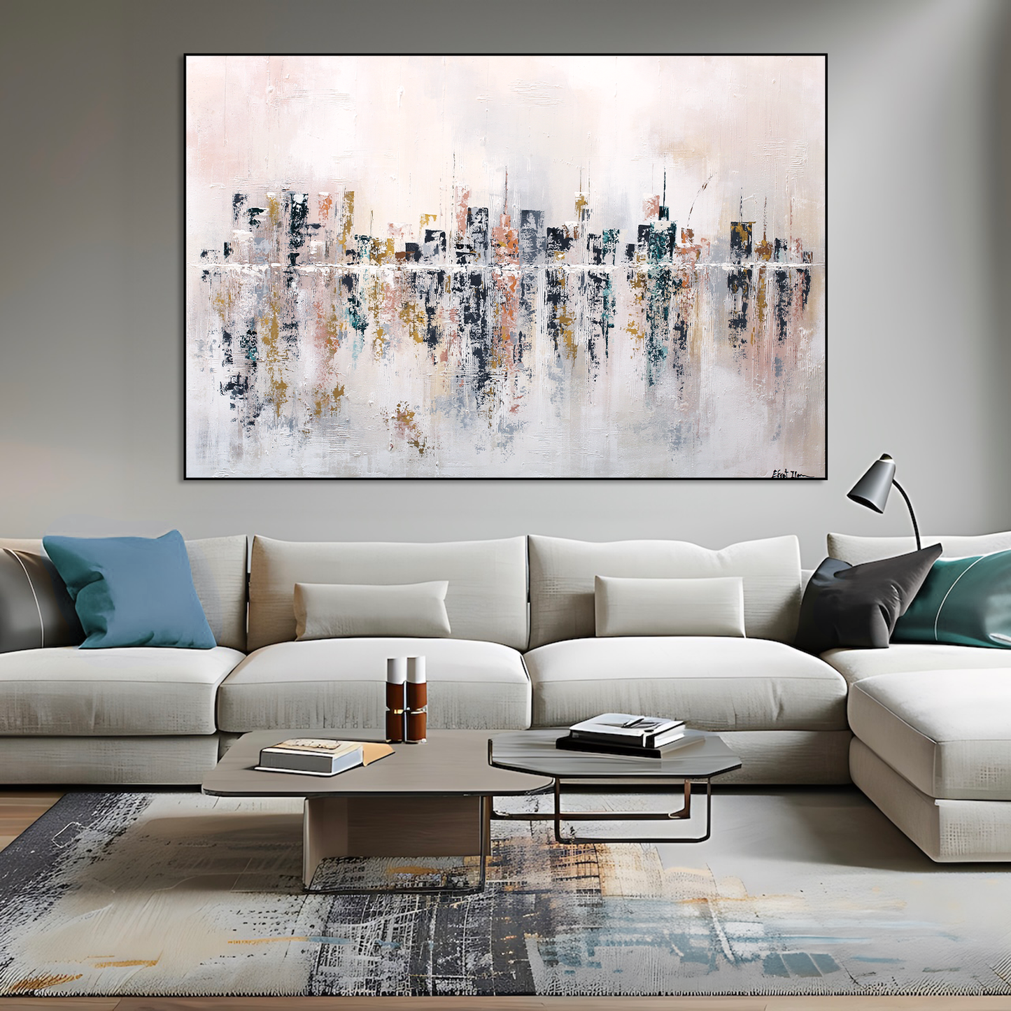 השתקפות ורודה